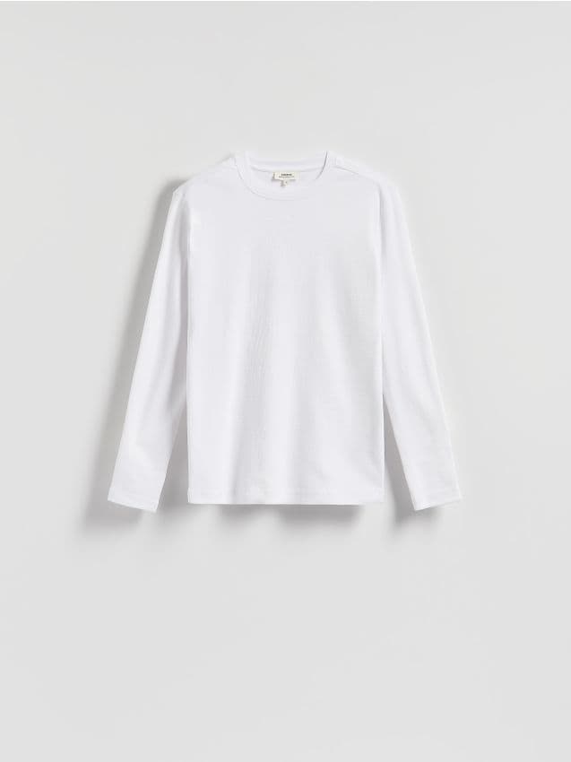 Cotton long sleeve T-shirt - RESERVED