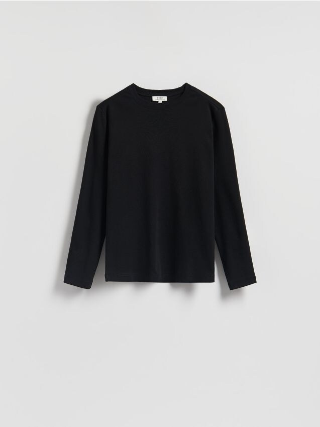 Cotton long sleeve T-shirt - RESERVED
