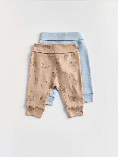 Puuvillahousut, 2-pack