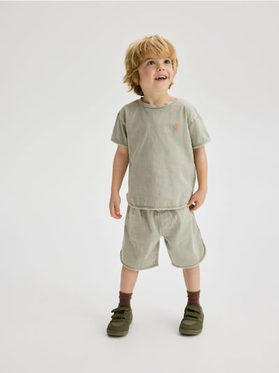 Cotton set with shorts