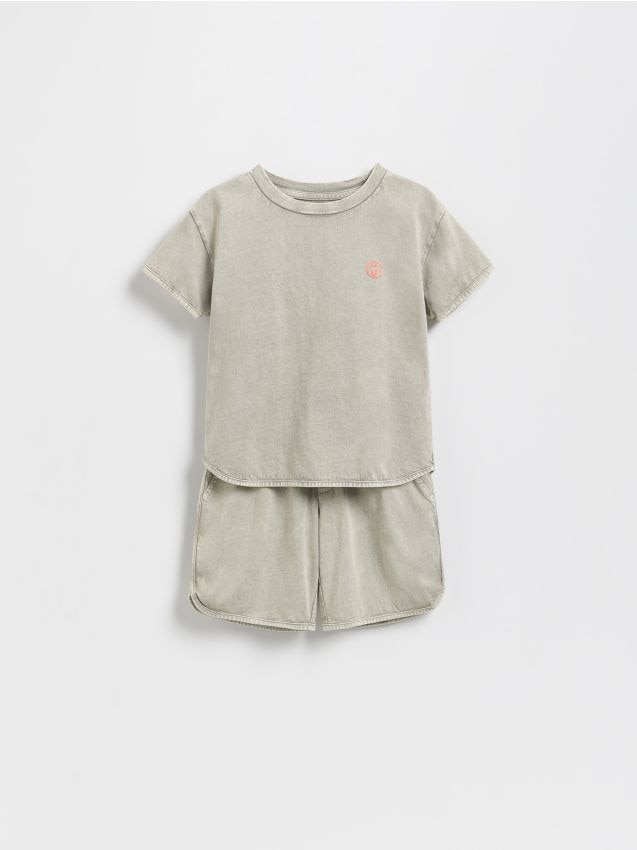 Cotton set with shorts - RESERVED