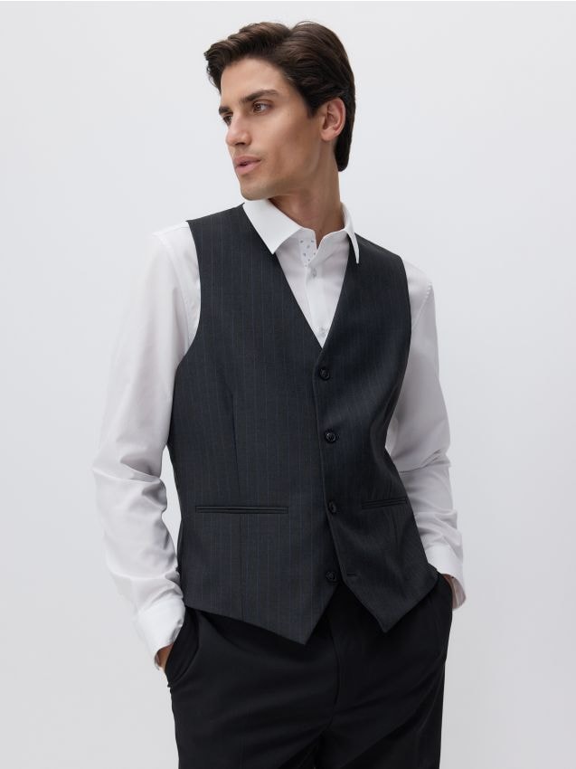 Stripe vest - RESERVED