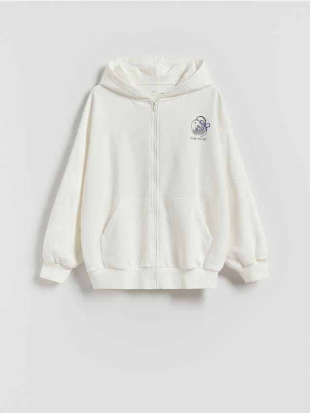 Sweatshirt em algodão estampada - RESERVED
