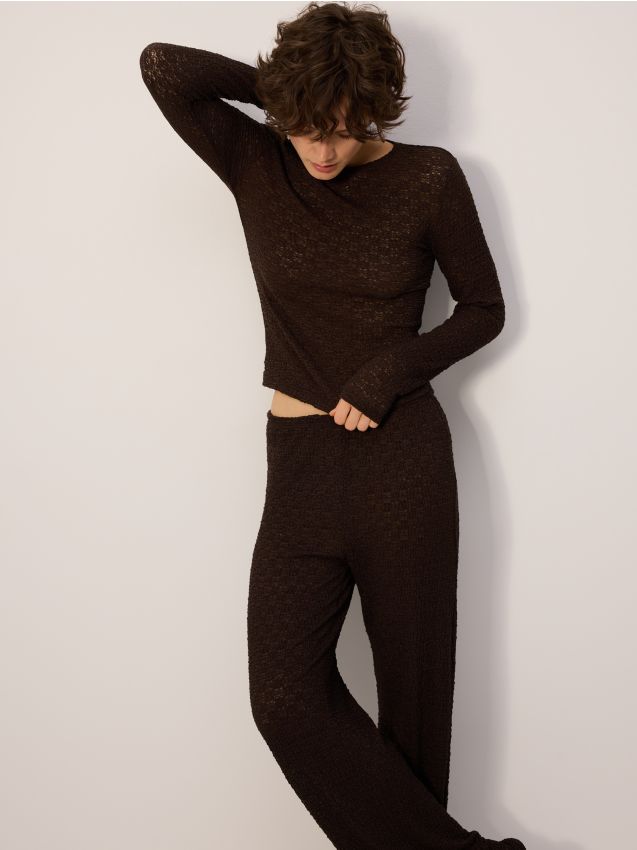 Crushed blouse - RESERVED