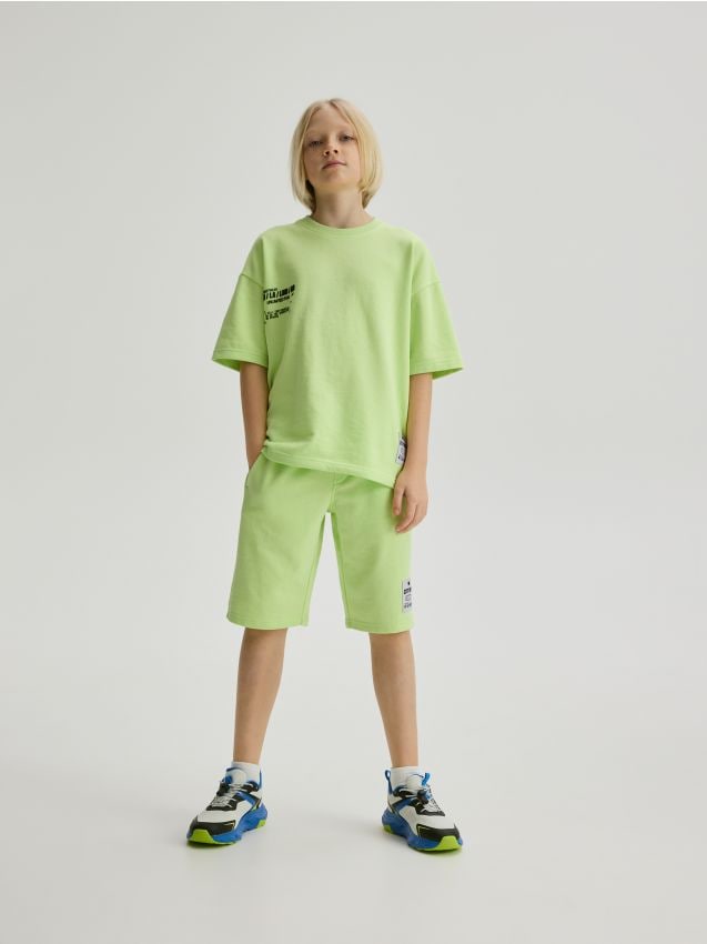 Cotton set with shorts - RESERVED