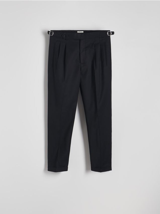 Trousers with wool blend - RESERVED