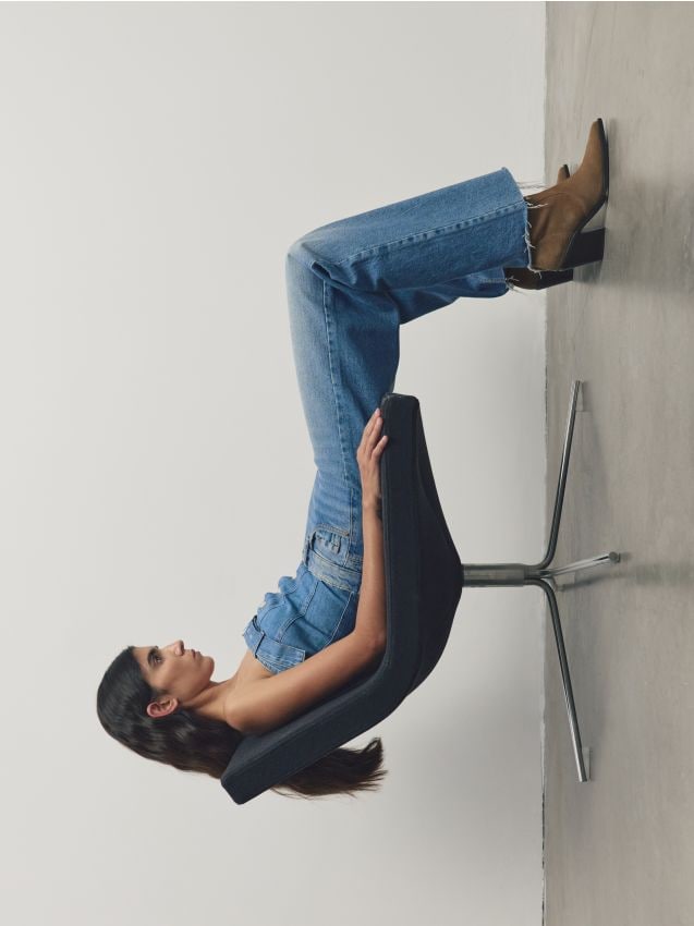 Wide leg jeans - RESERVED