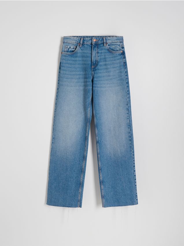 Wide leg jeans - RESERVED
