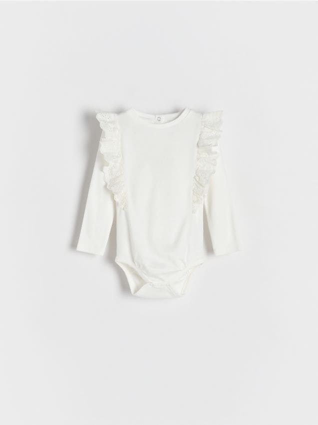 Bodysuit with ruffles - RESERVED