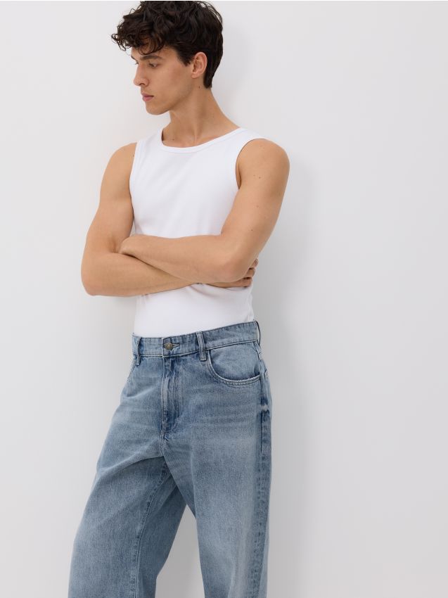 Cotton tank top - RESERVED