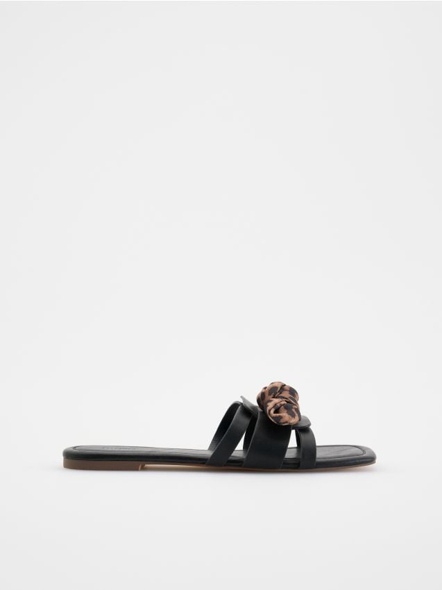 Reserved - LADIES` SLIDES - negru Reserved - LADIES` SLIDES - negru