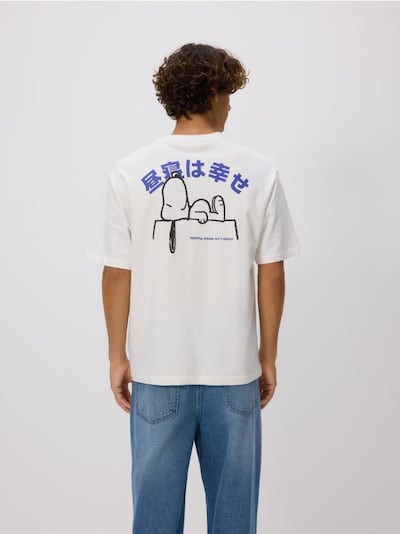 Snoopy cotton T-shirt