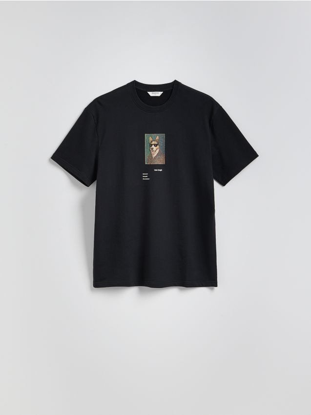 T-krekls ar apdruku Regular - RESERVED