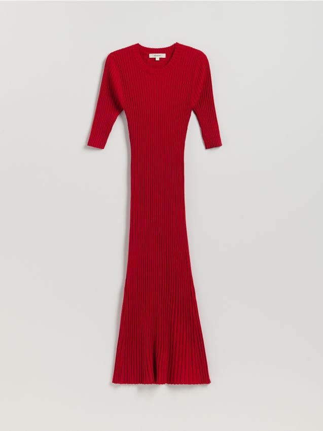 Viscose blend jersey dress - RESERVED