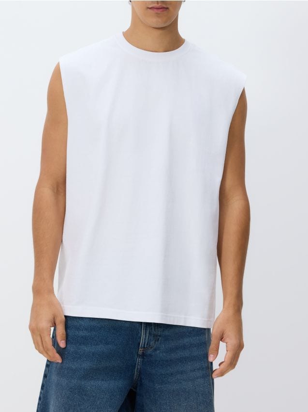 Cotton tank top - RESERVED