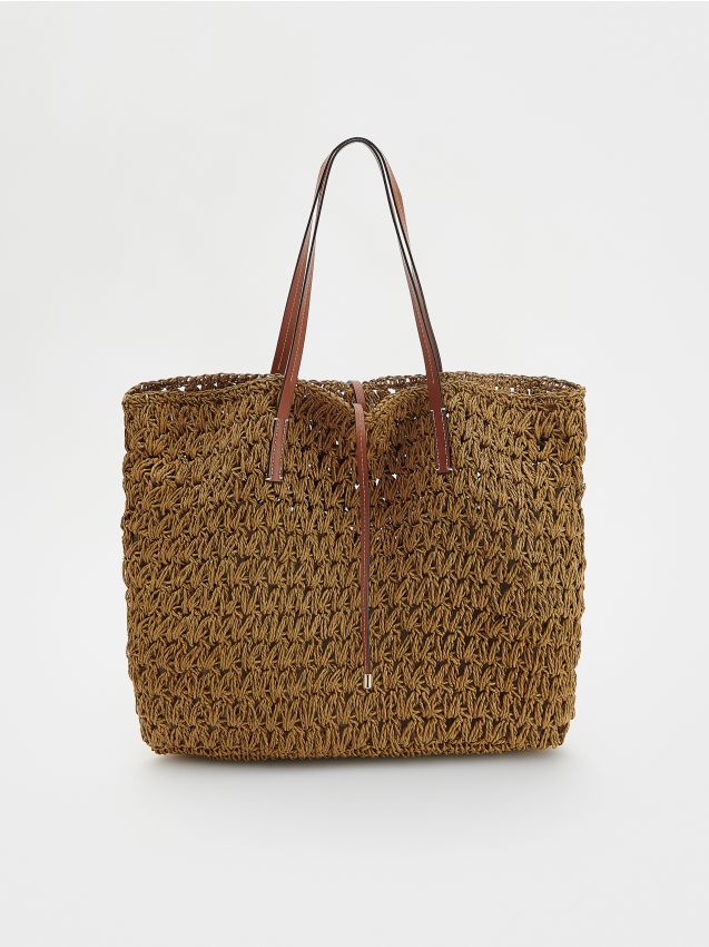 Woven shopper bag - RESERVED