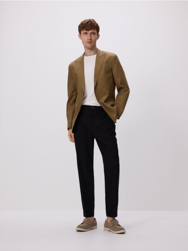 Suit trousers with viscose blend - RESERVED