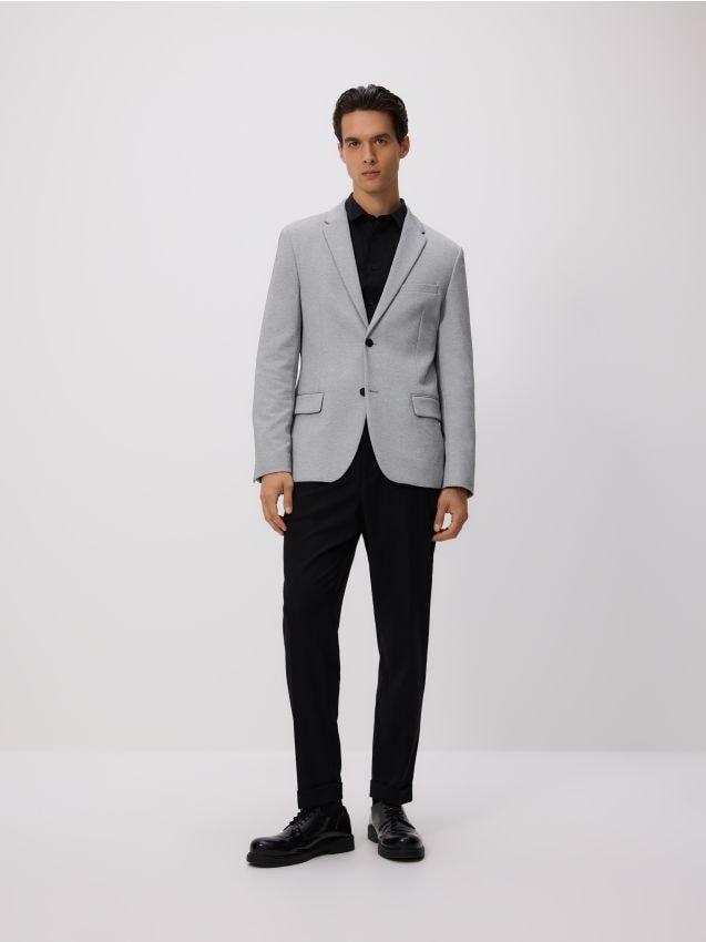Suit trousers with viscose blend - RESERVED