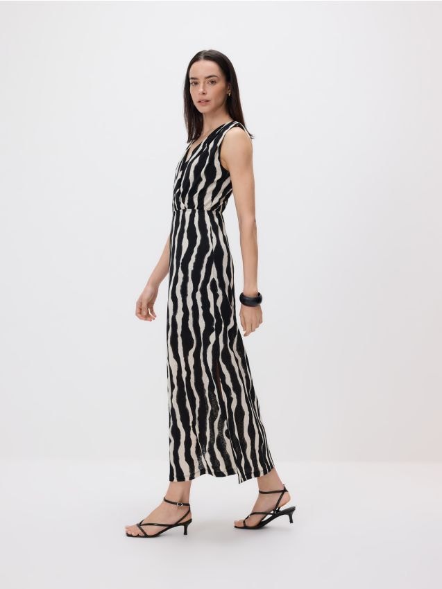 Gemustertes Kleid - RESERVED