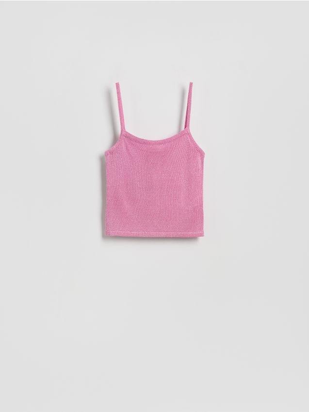 Top mit Metallicgarn - RESERVED