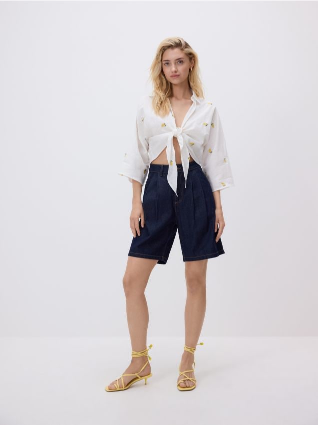 Blouse with embroidery - RESERVED
