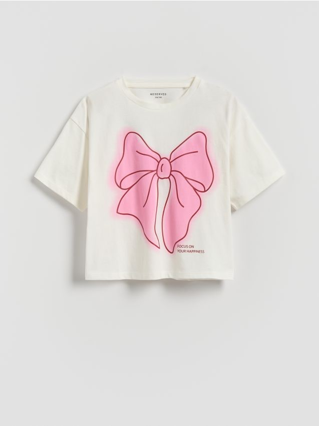 Loose T-shirt with print - RESERVED