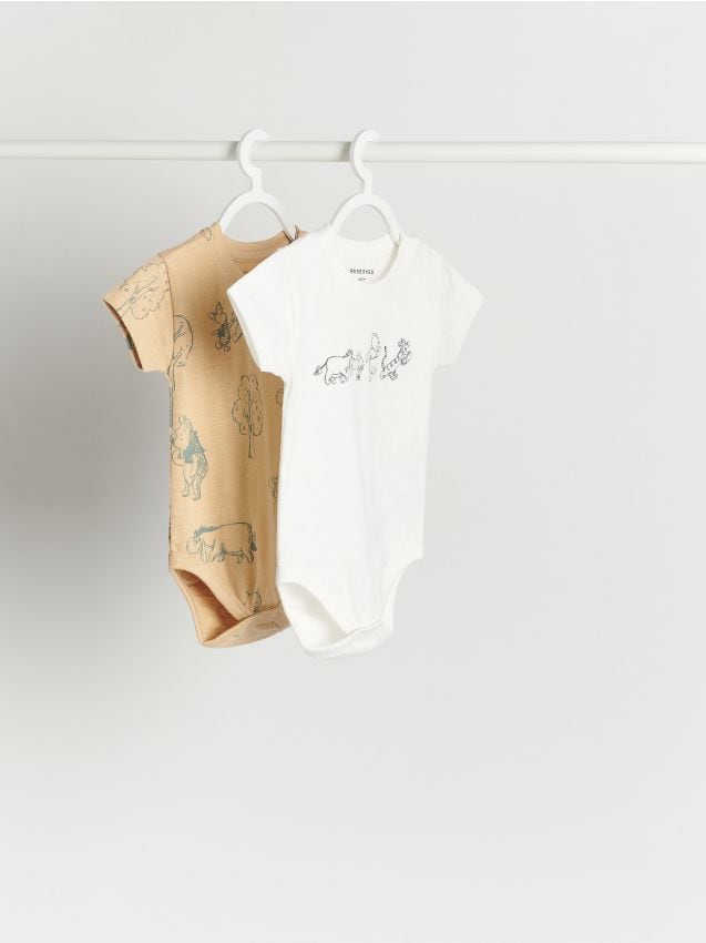Reserved - babies` body suit - crem