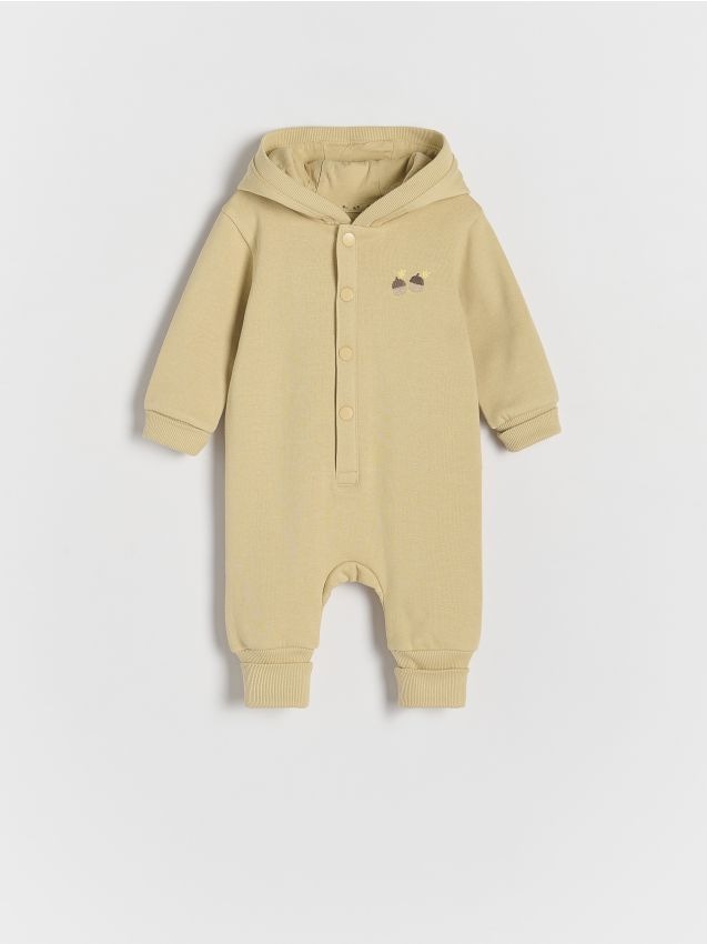 Reserved - babies` jumpsuit - bej