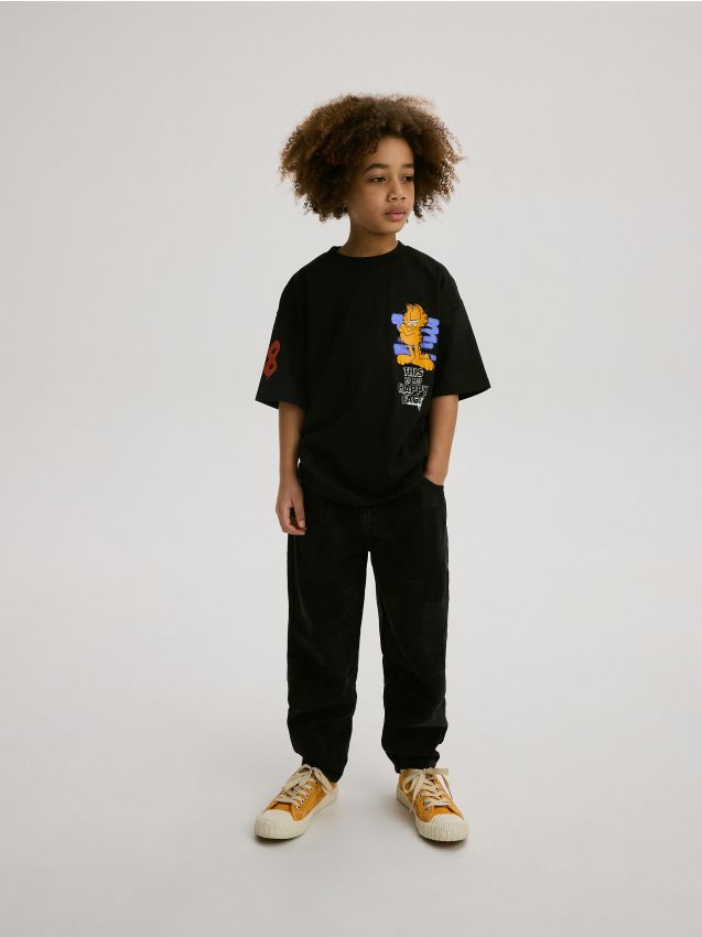 Reserved - blugi balloon fit - negru