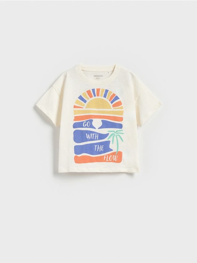T-shirt with print - RESERVED