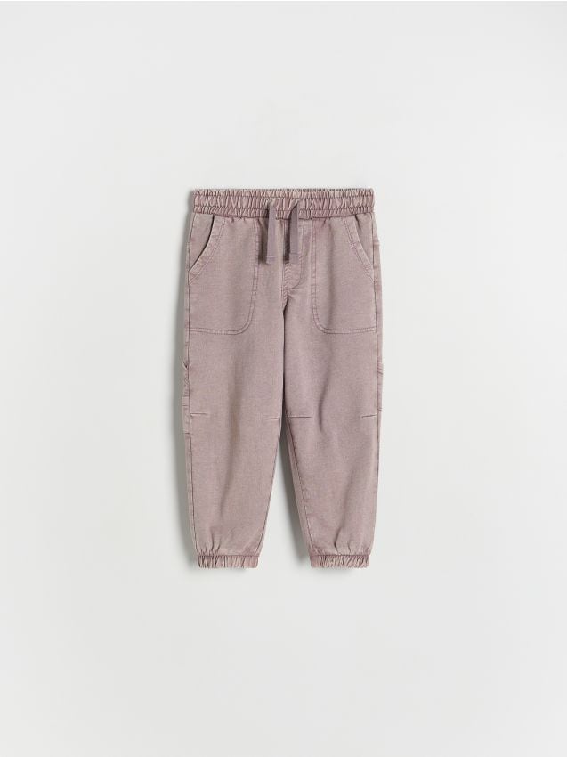 Reserved - BABIES` TROUSERS - violet-prună