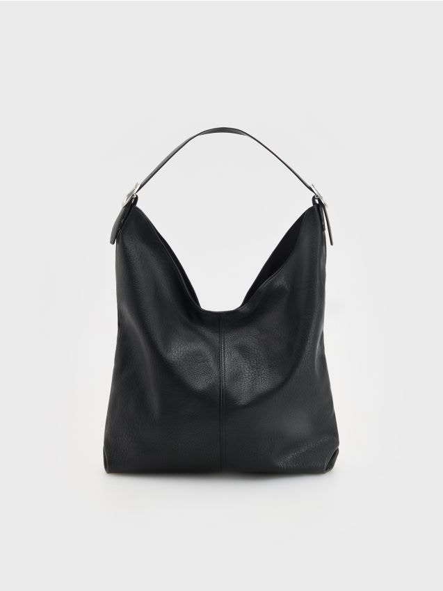 Reserved - LADIES` BAG - negru