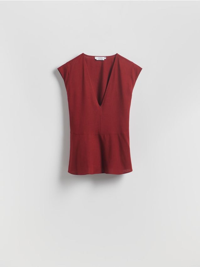 Bluse mit Gebinde auf Dem Rücken - RESERVED