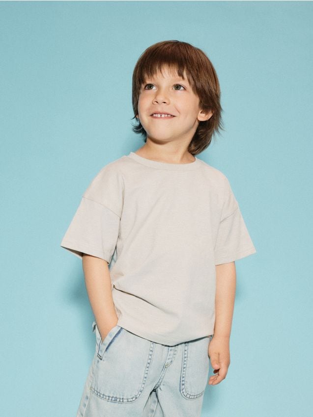 Cotton T-shirts 3 pack - RESERVED