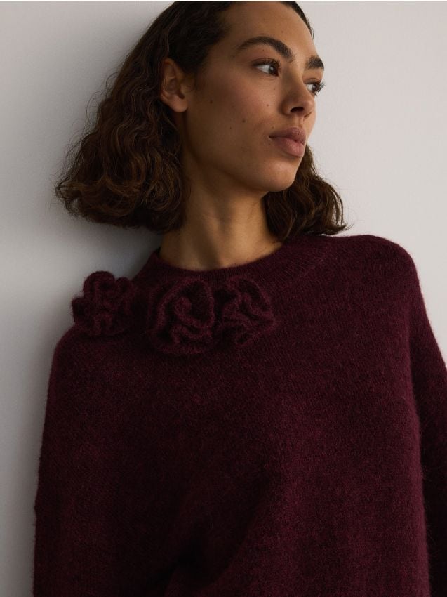 Wool blend jumper - RESERVED