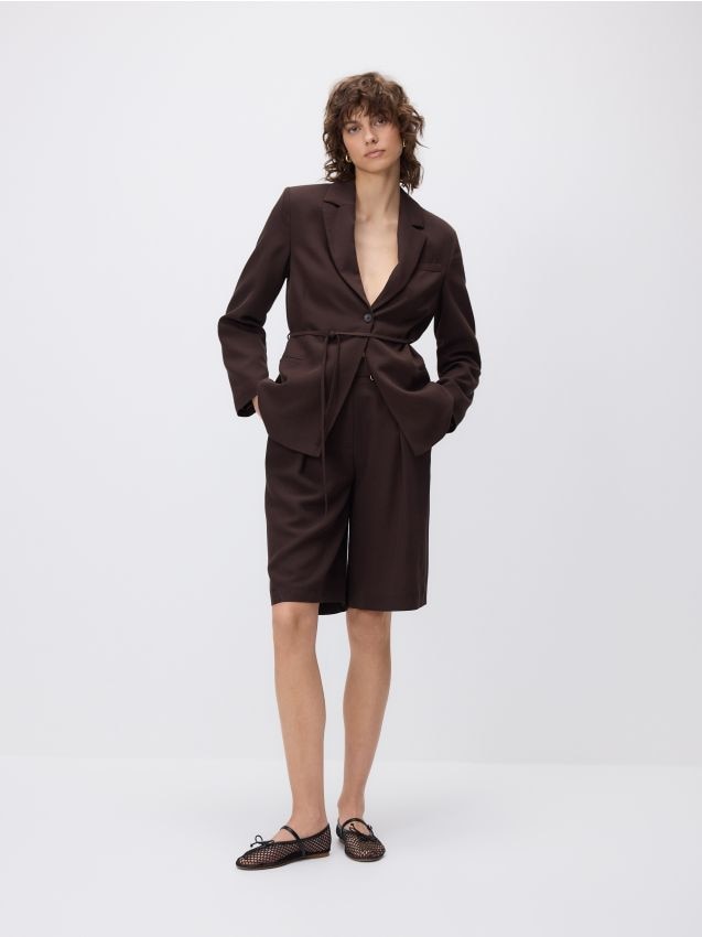 LADIES` SHORTS & BELT - RESERVED