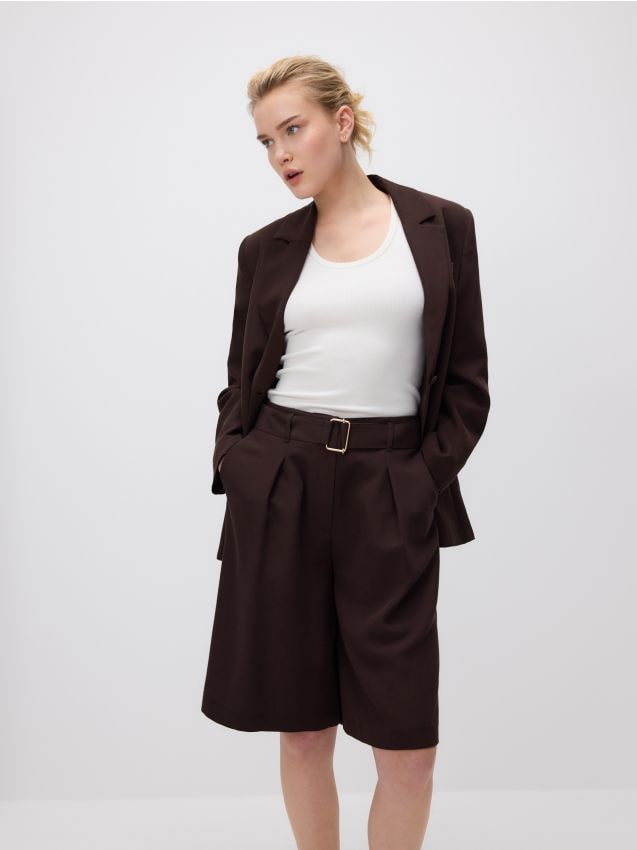 LADIES` SHORTS & BELT - RESERVED