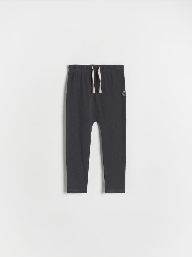 Reserved - BOYS` TROUSERS - gri-închis