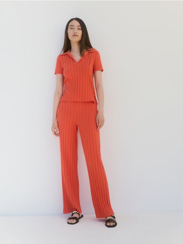 Polo style blouse - RESERVED