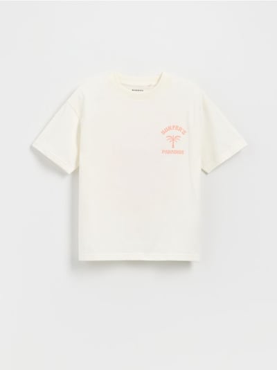 Katoenen T-shirt met opdruk