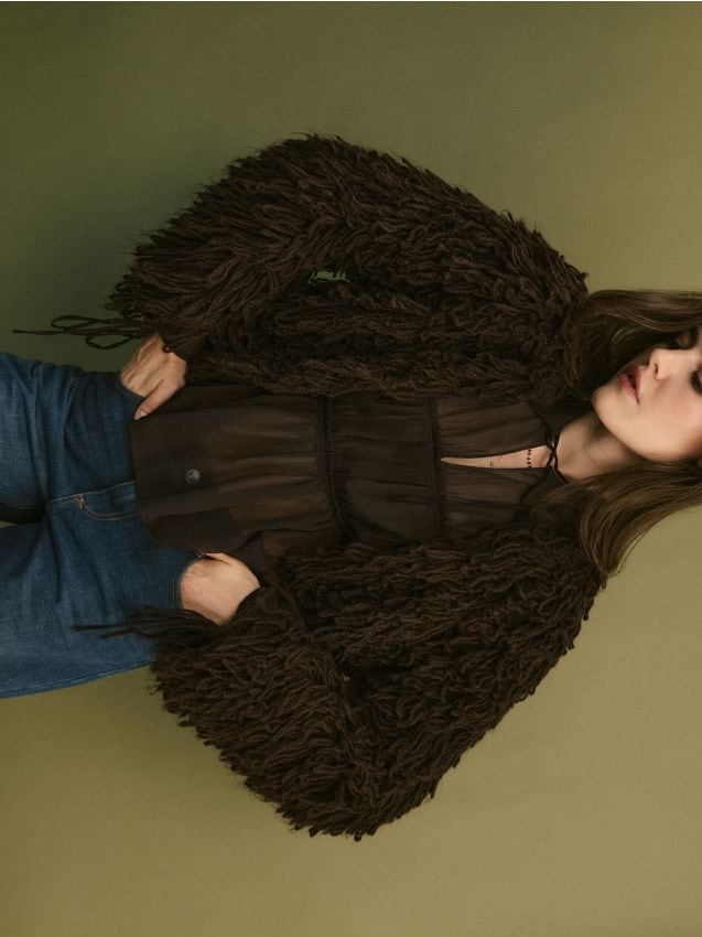 Reserved Reserved - Ζακέτα με κρόσσια