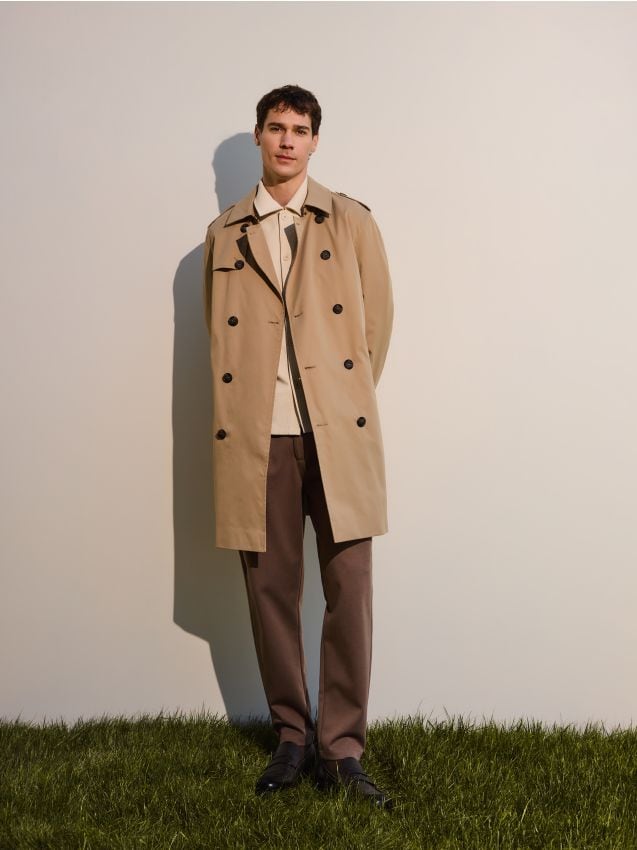 Waterproof fabric coat - RESERVED