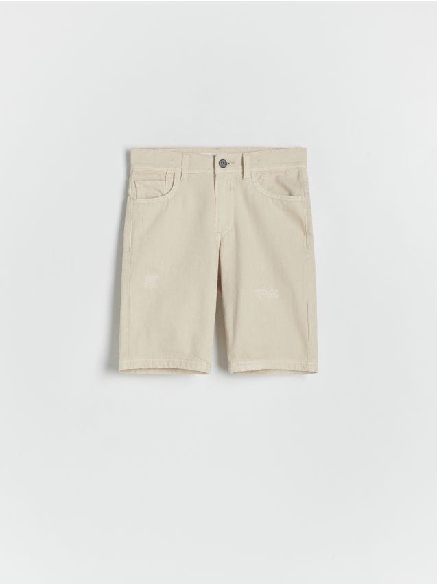 Short en jean effet délavé - RESERVED