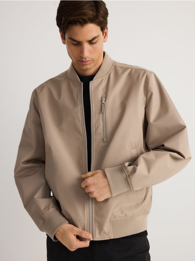Glatka bomber jakna - RESERVED