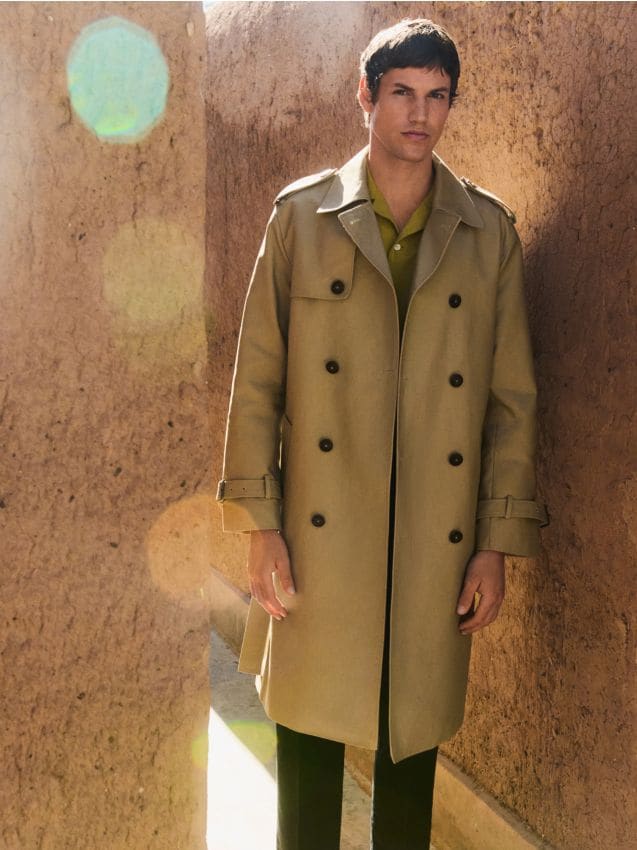 Waterproof fabric coat - RESERVED