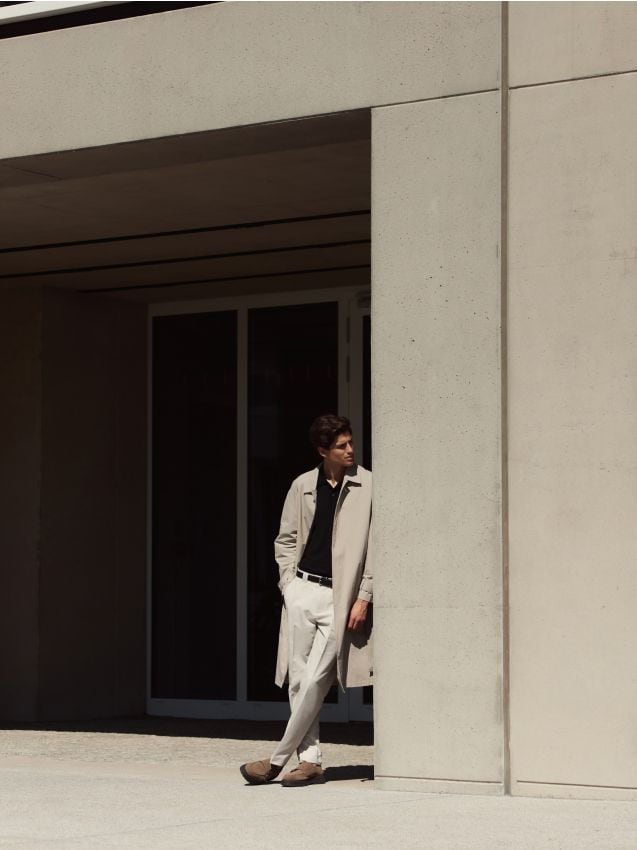 Regular fit chino trousers - RESERVED