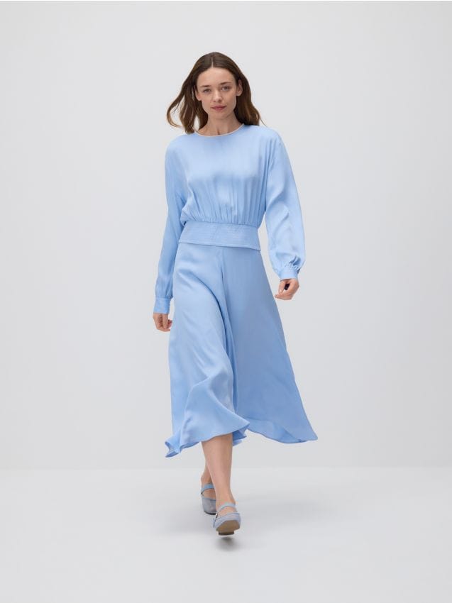 Midi-jupe asymétrique - RESERVED