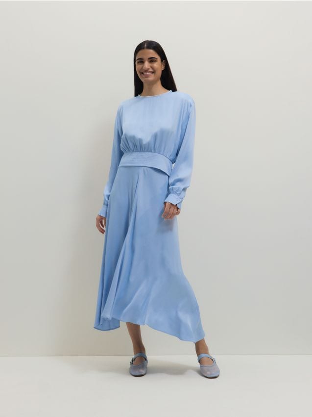 Asymmetric midi skirt - RESERVED