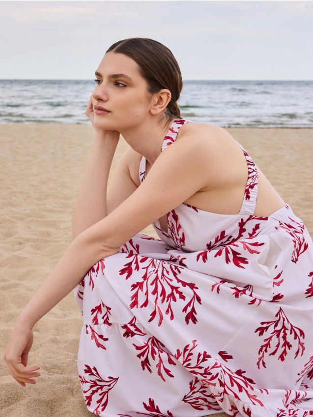 Patterned maxi dress - RESERVED