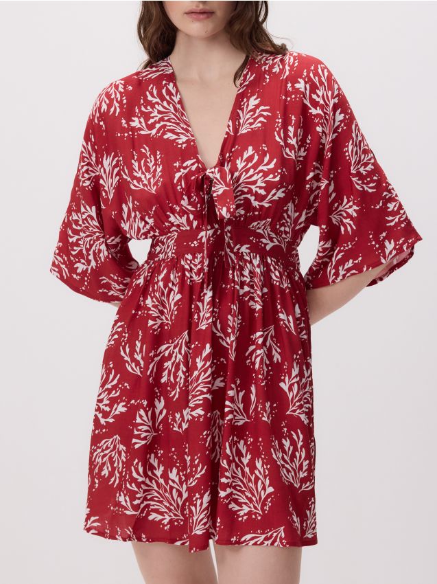 Jurk met originele print